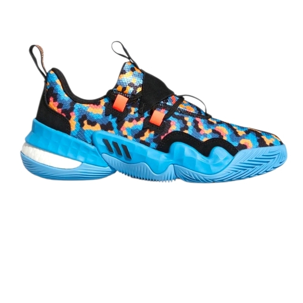 Adidas Men's Trae Young Shoes Core Black Sky Rush Size 8.5